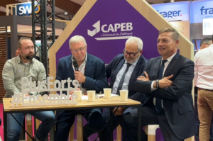 Attractivité, partenariats : la Capeb « voit le verre à moitié plein » à Artibat !